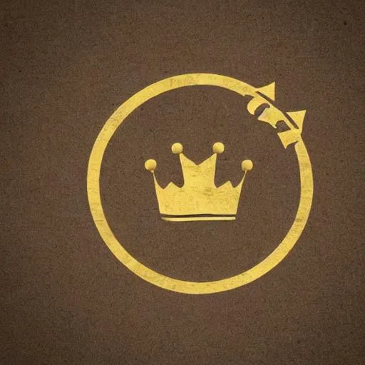 Prompt: C&C logo with crown 👑 