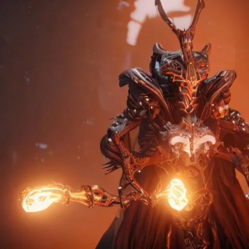 Prompt: a bio-mechanical organic warlock harnessing forbidden magic, wearing armor made of bone, soft lighting, unreal engine, realistic 4k octane render, post processing, vfx, particles --no dof --w 2176 --h 3840