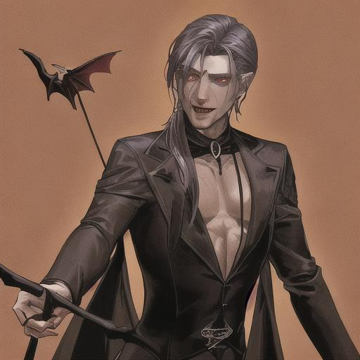 vampire on a stake 1male dnd setting