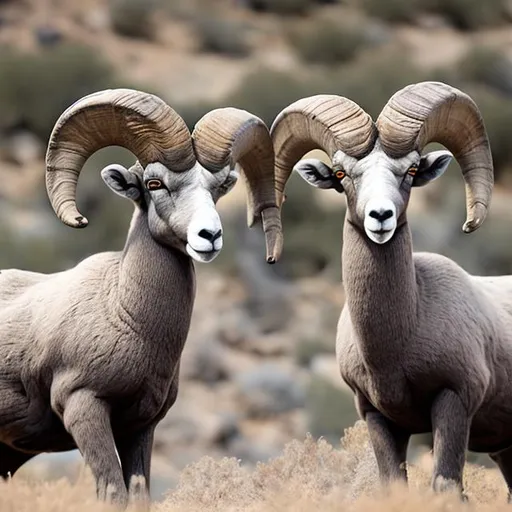 Prompt: Bighorn Sheep