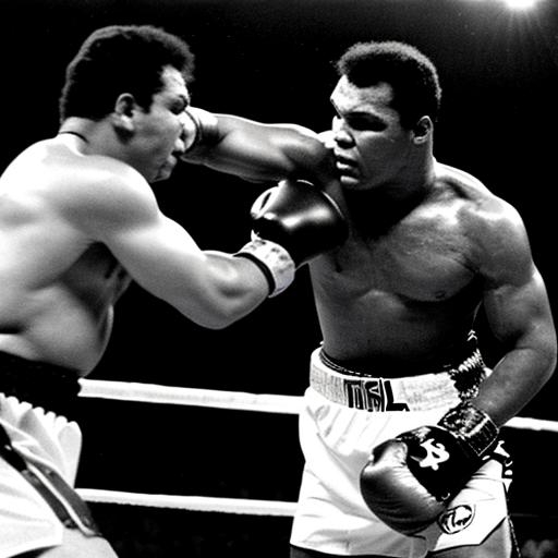 muhammad ali fighting mike tyson | OpenArt