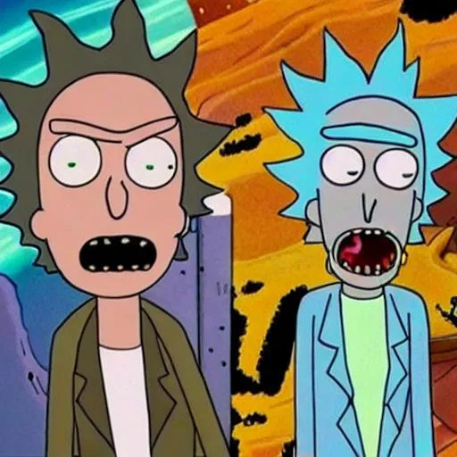 Rick and Morty,picaso