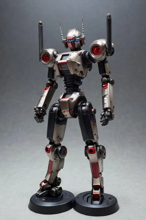 Prompt: japan anime robot look like "Machine Robo: Revenge of Cronos", random pose, random background

vintage, miniature. (high detailed skin:1.2), 8k uhd, dslr, soft lighting, ideal human, high quality, film grain, Fujifilm XT3, hyper realistic, detailed head