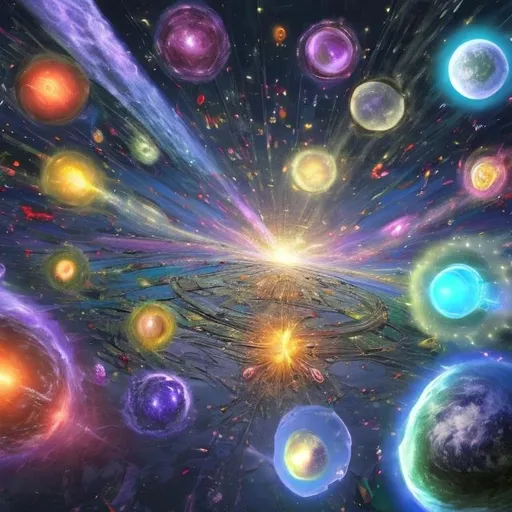 Prompt: Imagine the multiverse.