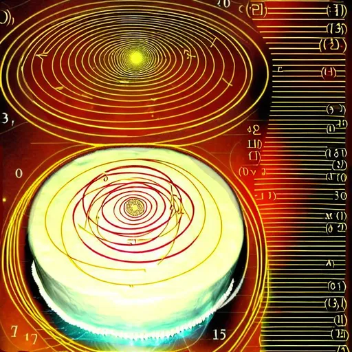 Prompt: golden ratio, phi, numerology, ohms law, thermodynamic, particle acceleration, light speed physics, quantum entanglement, e=mc2,