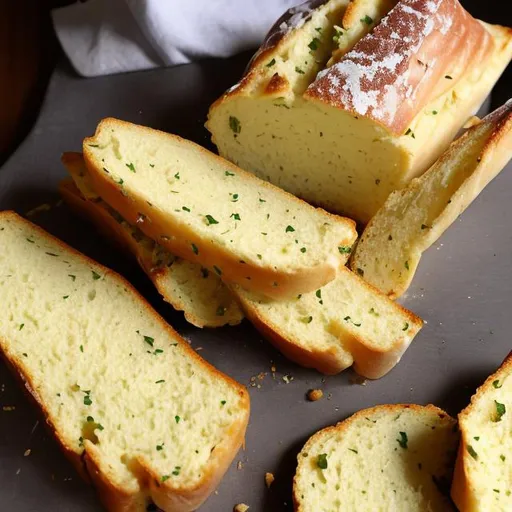 Garlic bread buttered | OpenArt