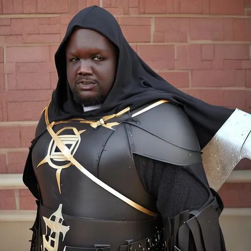 Prompt: EDP 445 as a crusader