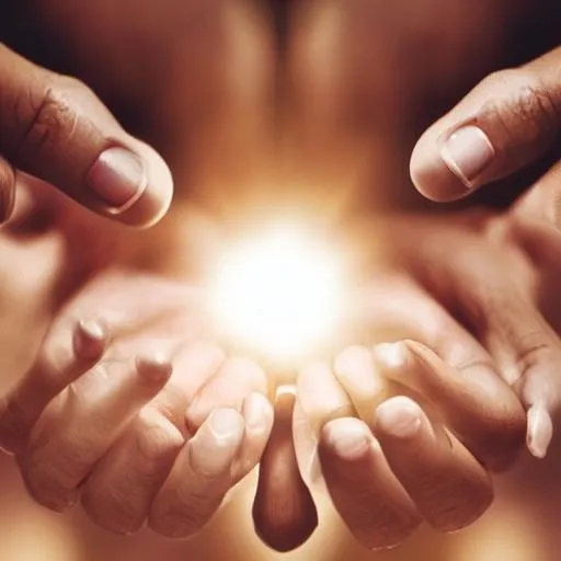 Prompt: light in our hands

