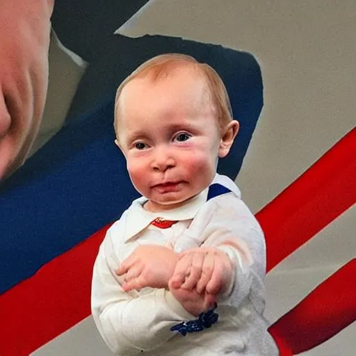 Prompt: Baby Putin
