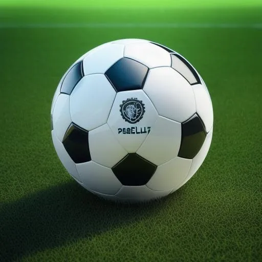 Prompt: Create the state-of-art image of an perfect highly detailed spherical ball of soccer floating on the detailed surface of a realistic Football pitch, centered, fit in frame, intricate details, reflective, harmony, high contrast, balance of tones, focus sharp, high resolution,  UHD engine 5, HDR, Octane 3D, 256K.