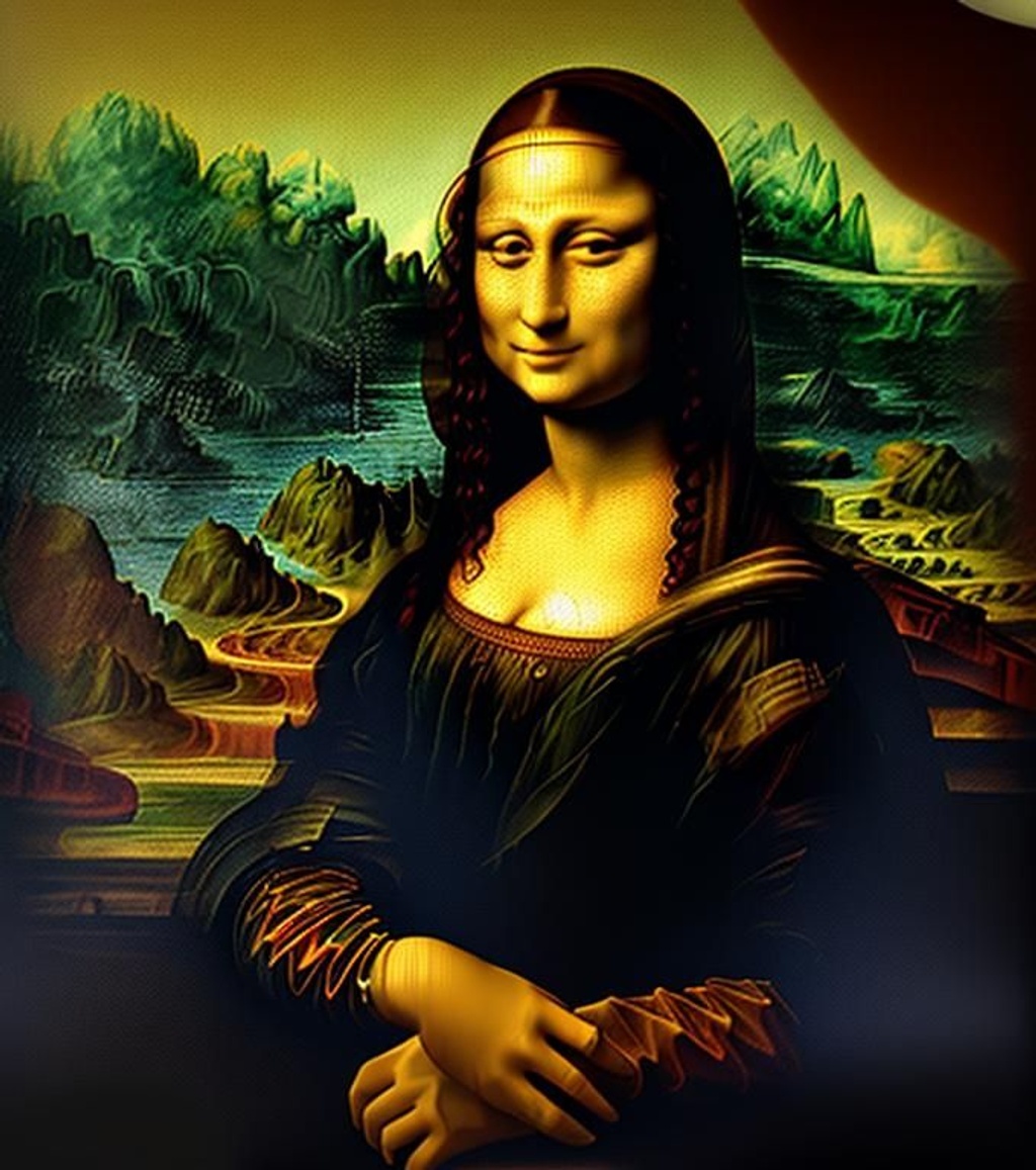 Beautiful Mona Lisa