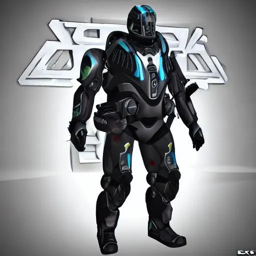 cool exo suit soldier | OpenArt