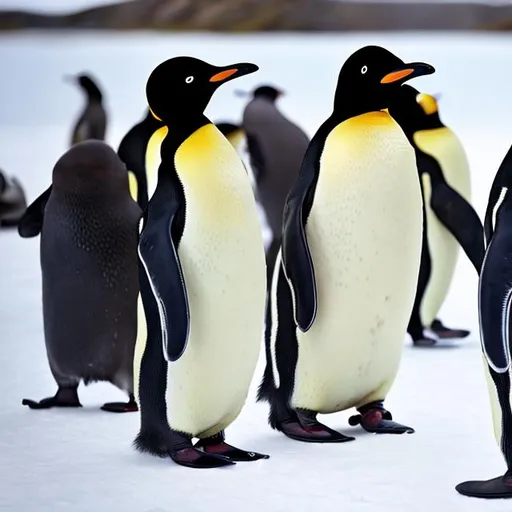 Prompt: Pinguine 