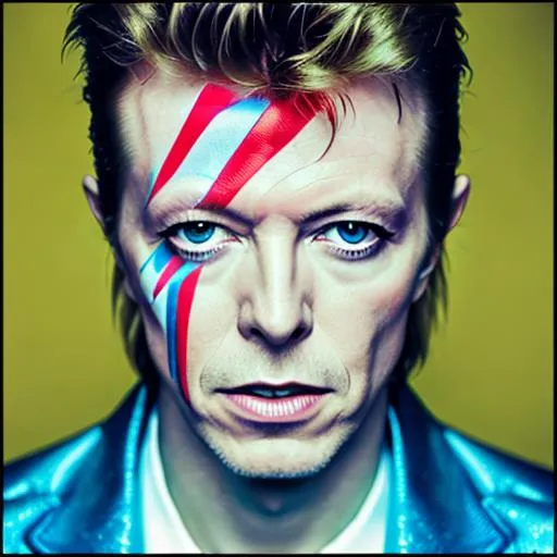 Photorealistic photo of David Bowie, RAW photo, real... | OpenArt