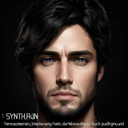 photorealistic portrait of a handsome man, perfect c...