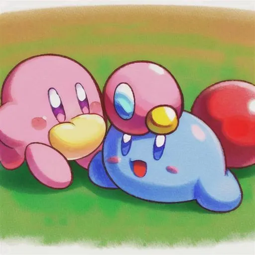 Prompt: Kirby