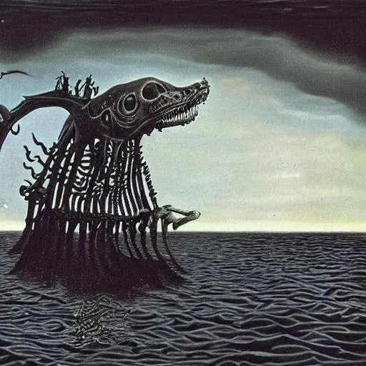 surrealism, liminal space, deep sea, under water, om... | OpenArt