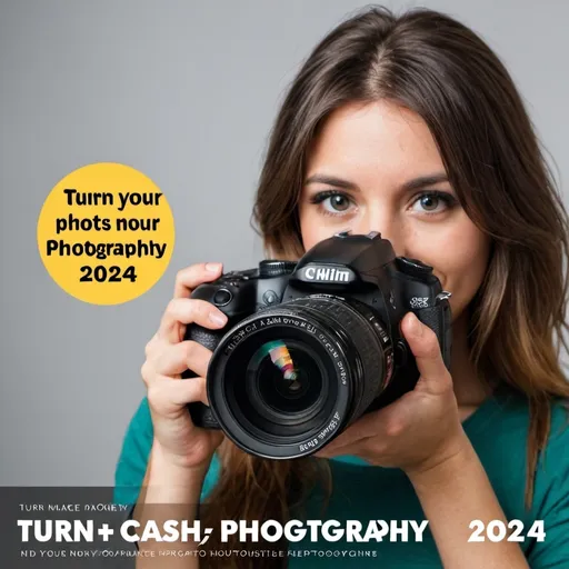 Prompt: Camera, person taking photos, portfolio images.
Text Overlay:

"Turn Your Photos into Cash: Freelance Photography in 2024"
"Make Money with Photography: Start Your Side Hustle!"