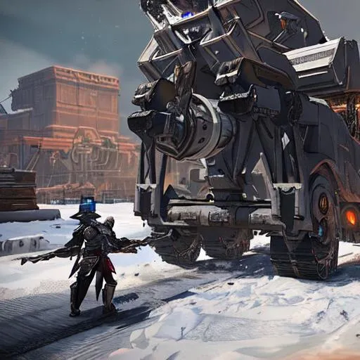 Prompt: Destiny-Rise Of Iron-Wrath Of The Machine-Siege Engine-Death Zamboni
