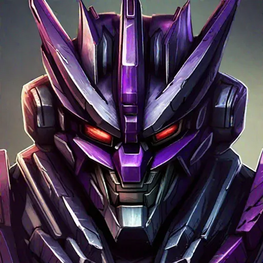 Prompt: realistic decepticon villainous headshot