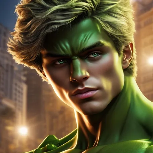 Prompt: High resolution hyperrealistic image of young avenger hulkling merged with marvel boy noh-varr, symmetrical detailed photorealistic, highly detailed, cinematic, uhd, hdr, 64k