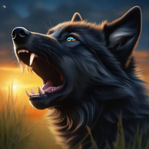 Wolf Howling , & backgrounds, anime wolf howling HD wallpaper | Pxfuel