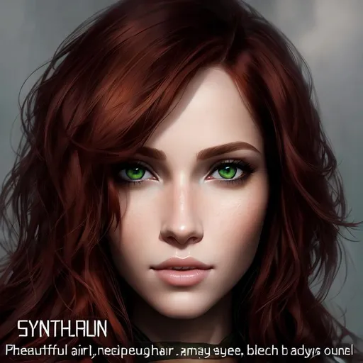 Prompt: photorealistic portrait of a beautiful girl with ginger hair with green eyes, with light skin, perfect composition, detailed face, realistic, super detailed, 8k, high quality, artstation, sharp focus, studio photo, intricate details, highly detailed, by greg rutkowski