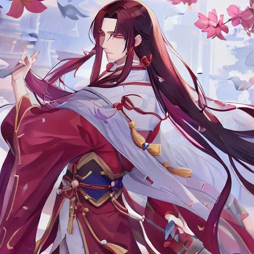 Prompt: lan wangji 1male