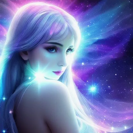 White Prism, Cosmic,etherial, Fairy, Goddess Of Ligh