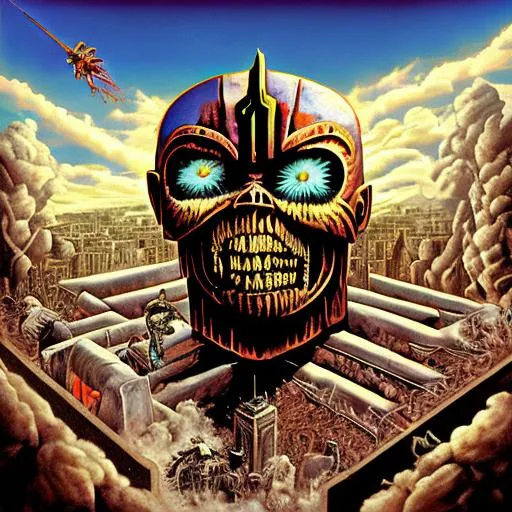 Iron Maiden Album Cover Openart 2830