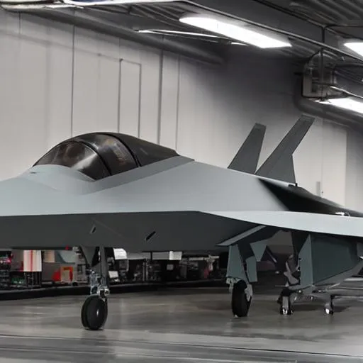 Prompt: photo stealth fighter