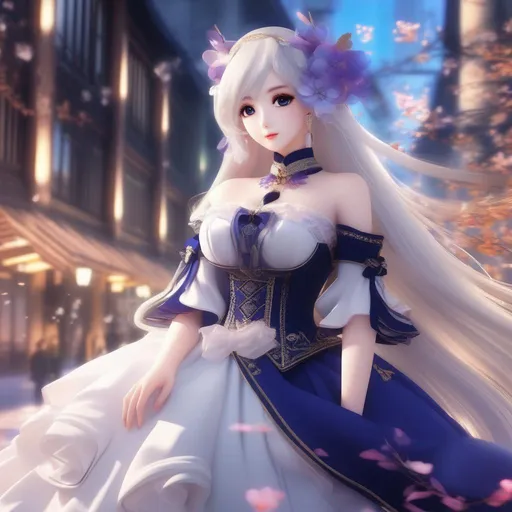 Prompt: 3d anime woman and beautiful pretty art 4k full HD