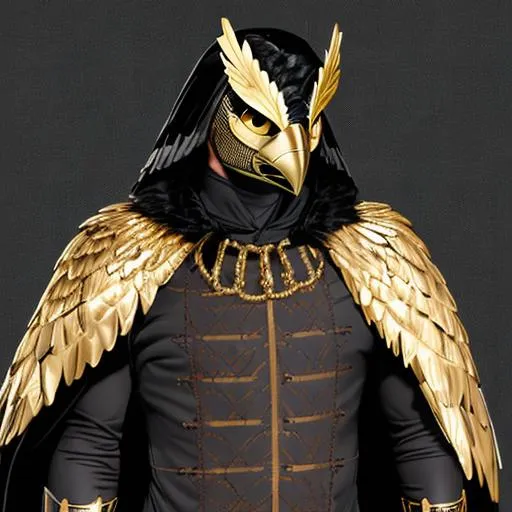 eagle-mask nighthawk-mask falcon-mask inspired adult