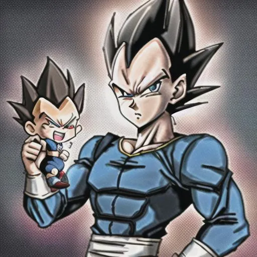 Prompt: Vegeta