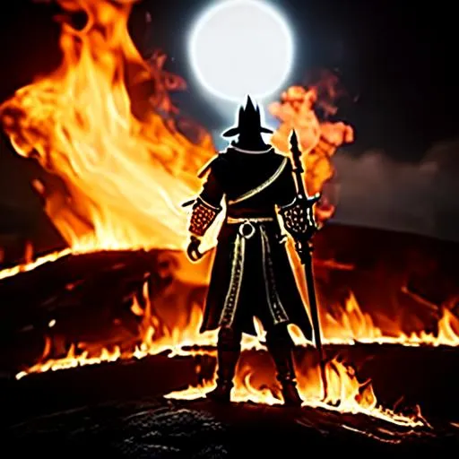 dark souls wallpaper bonfire