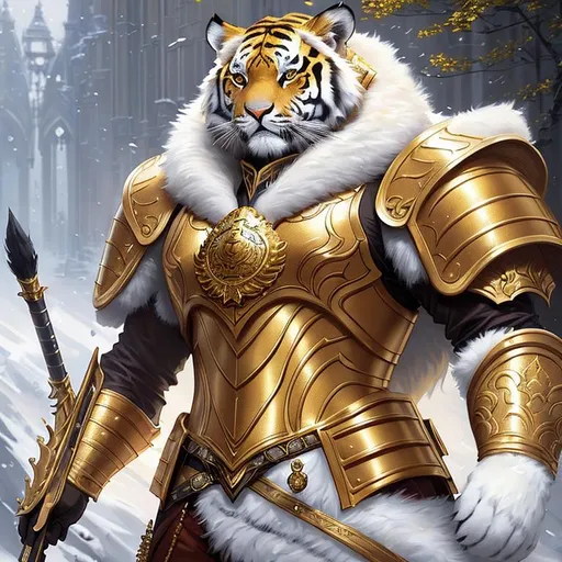 Prompt: a aesthetic award winning commission portrait of an albino tiger wearing golden victorian armour,digital art,art by greg rutkowski,character design by charles bowater,ross tran,photorealistic,detailed face,high quality,deviantart,artstation,characzer concept., masterpiece

