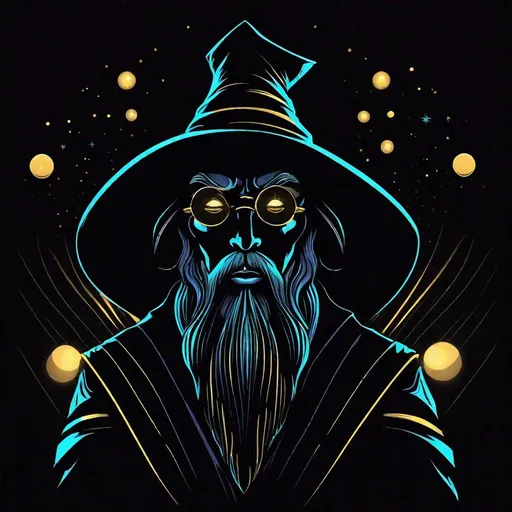Prompt: "An illustration of an evil wizard wearing black wizard's hat in the style of film noir aesthetic, anime aesthetic, i can't believe how beautiful this is, dark silver and black, monochromatic minimalist portraits, pop art sensibilities, animated gifs, Lou Xaz"
"Detailed vibrant libraryin space, Beautiful, goddess, golden orbs, bioluminescent mushrooms, artwork by Brian Kesinger, Kilian Eng, Erin Hanson, Ralph Steadman, Richard Anderson :: Epic scale, highly detailed, clear environment, triadic colors cinematic light 16k resolution, trending on artstation"