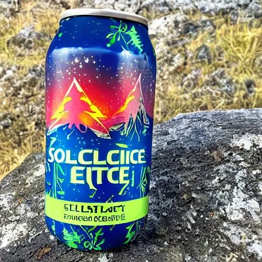 Prompt: solstice energy drink