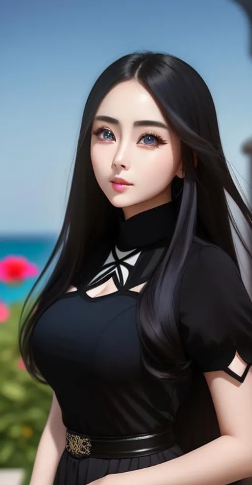 Prompt: Full body of a {{{teenager }}}, smooth soft skin, big dreamy eyes, beautiful intricate colored hair, symmetrical, beautiful wide eyes, photo realistic full body of {fan bing bing}, centered in frame, facing camera, symmetrical face, ideal human, 85mm lens,f8, photography, ultra details, natural light, light background, photo, Studio lighting