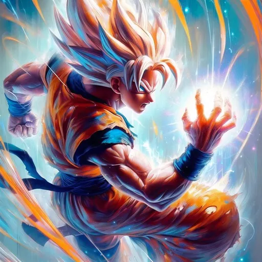 Prompt: Epic Goku Image From Dragon Ball