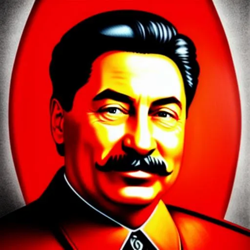 Prompt: Portrait picture of Putin as Stalin


