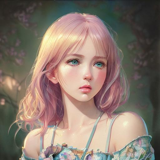 Girl, Super realistic, hyperrealism, anime art conce... | OpenArt