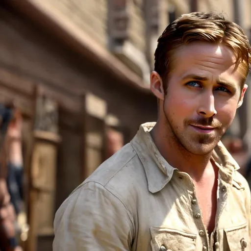 Prompt: ryan gosling as  as flynn rider
