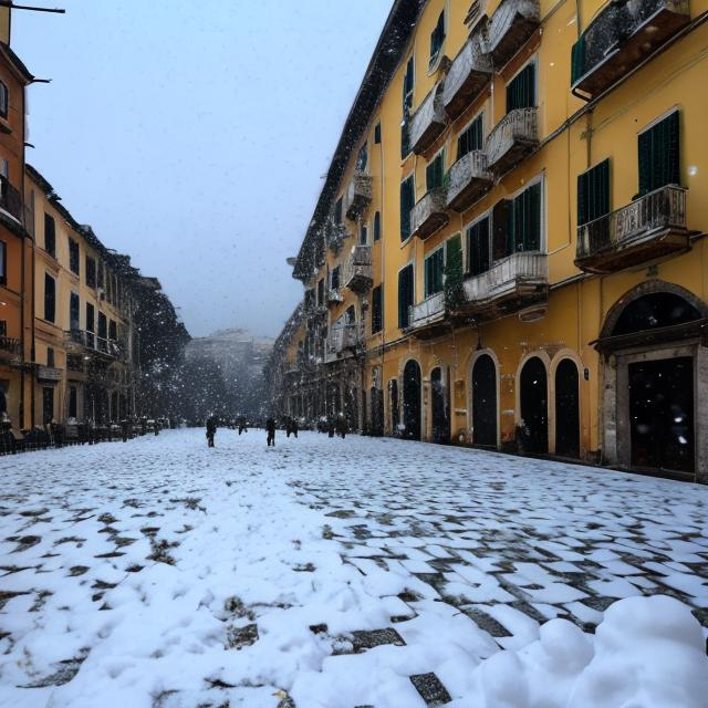 Snow in naples OpenArt