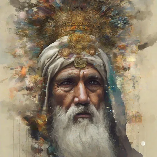 Prompt: depict stunning digital art, that deeply show idea of the phrase: "Wisdom is knowing how little we know".