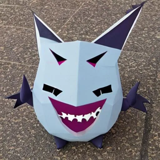 Prompt: mega gengar
