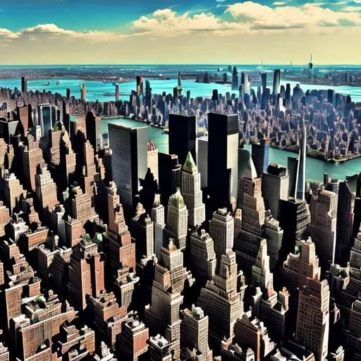 Prompt: new york city
