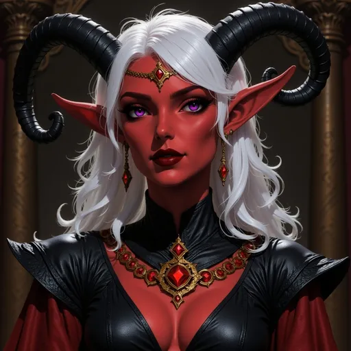 Prompt:  @p2CZMES7VK5y7B1QsEFp adorned in lavish, intricate royal attire, exuding an air of power and elegance, adorned with ornate jewelry and accessories, set against a dramatic, shadowy background, evoking a sense of mystique and allure, high detail, vibrant colors, fantasy realm ambiance.