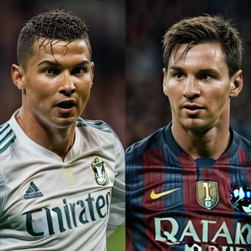 Prompt: Ronaldo vs Messi