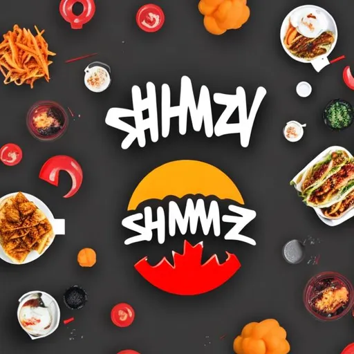 Prompt: Generate a visually striking and unique logo for 'Shwarmzy,' a Canadian shawarma restaurant specializing in Korean and Middle Eastern fusion cuisine. Incorporate elements from both culinary traditions to create a captivating and appetizing logo that represents the restaurant's fusion concept.
